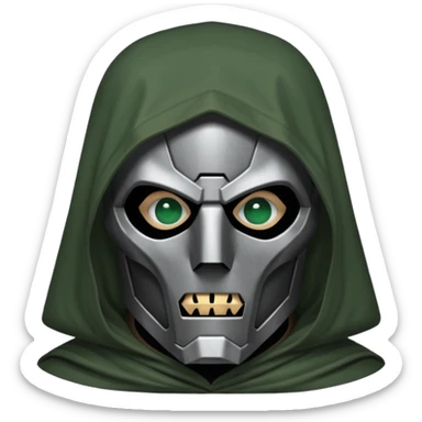 Doctor Doom, villain sticker