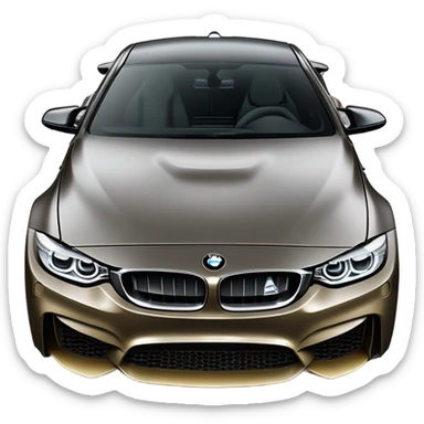 BMW m4 sticker