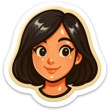 Make the sticker as close as possible to the original, completely remove the outer light and black outline on the edge, keep the style, colors, facial expression, and internal lines intact. sticker