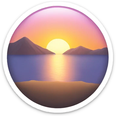 Sunrise  sticker