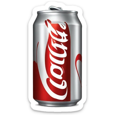 Diet Coke can  sticker