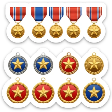 Grados militares sticker