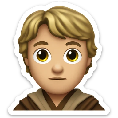 Luke Skywalker sticker