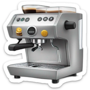 espresso machine by lamarzocco sticker