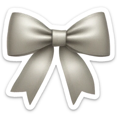 Coquette bow sticker