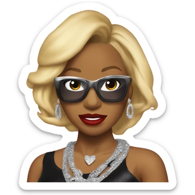 Mary J. Blige Real Love Video Outfit sticker