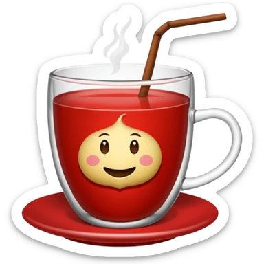 çay bardağında çay sticker