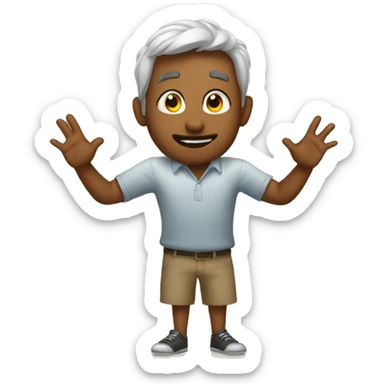 In awe emoji sticker