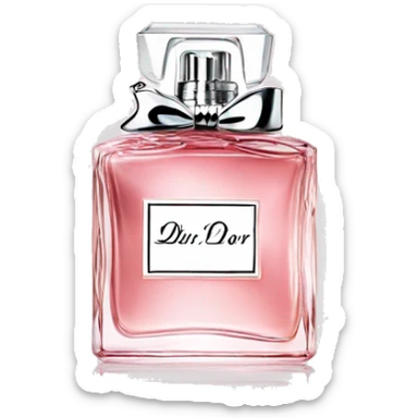 Dior parfume sticker