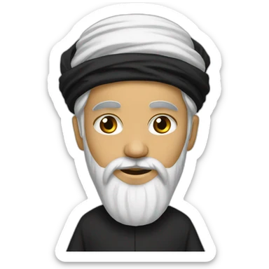 Shiite cleric sticker