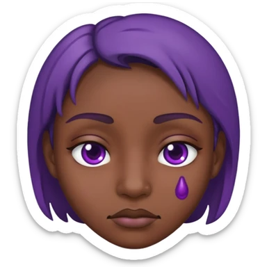 bruises around the eye around the eyes sticker