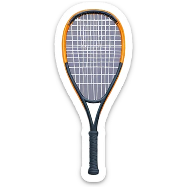 Create a squash racquet emoji sticker