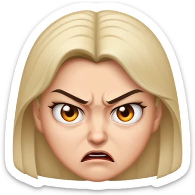 The word bitch sticker