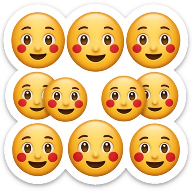 More emoji style sticker
