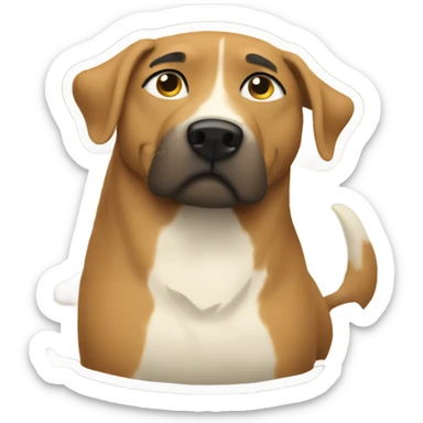 This is fine dog programming  sticker