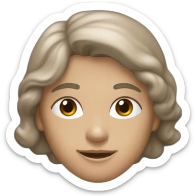 Une taupe sur de l'argile sticker