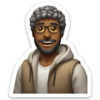 atardecer en la playa sticker