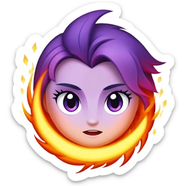 A twilight ember fiction kaiodi  sticker