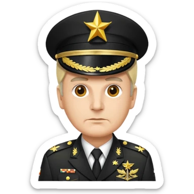 General of the army rank sticker