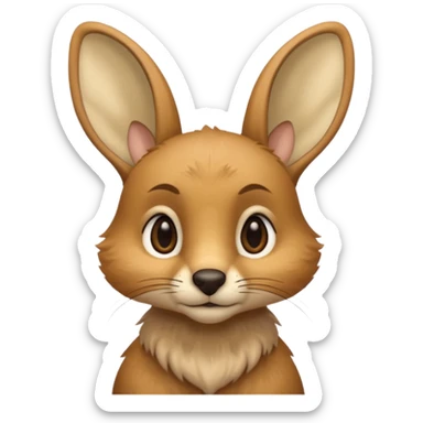 COELHO ANIMAL sticker