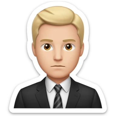 manos negocio sticker