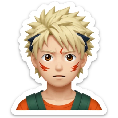 katsuki bakugo sticker