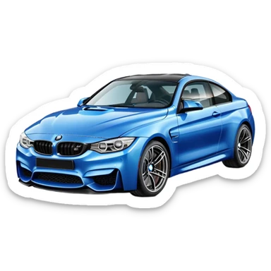 Bmw m4 sticker