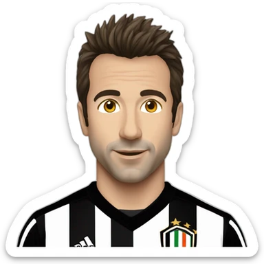 Del piero juventus sticker