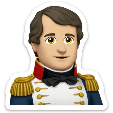 Napoleon Bonaparte sticker