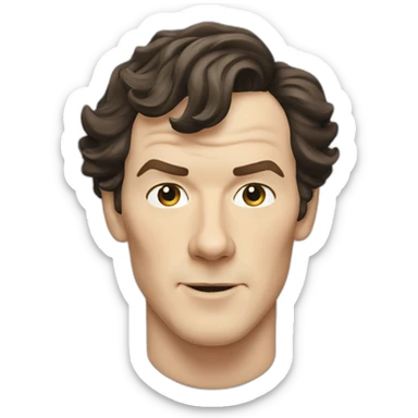 Sherlock Benedict cumberbatch sticker
