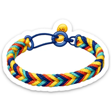 friendship bracelet sticker