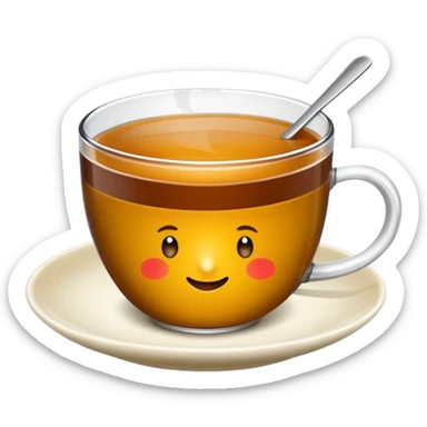 Çay bardağı sticker