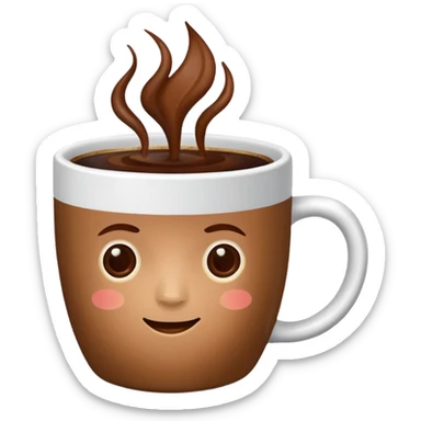 Generate a emoji of colombian coffee. Make a perfect reference. sticker