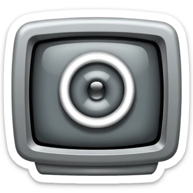 TV static in the Ring movie sticker