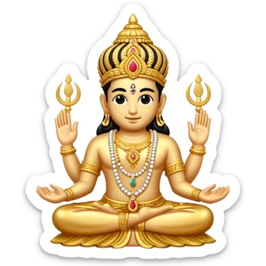 Venkateshwara swami namam sticker
