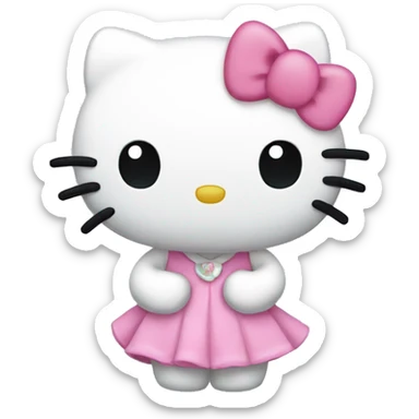 hello kitty sticker