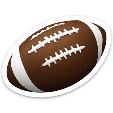 Rugby ball  sticker