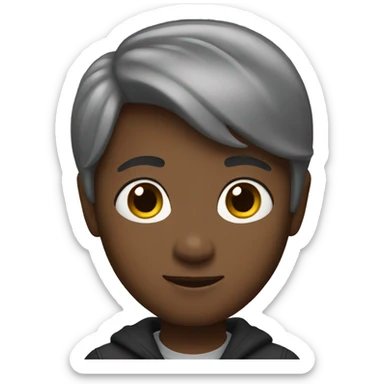 memoji boy sticker