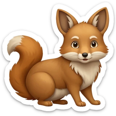Canis-Familiaris-Leo-Vulpes-Lupus-Lagopus-Oryctolagus-Cuniculus-Felis-Catus-, (full body) sticker