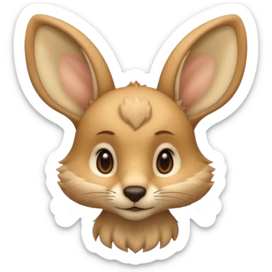 COELHO ANIMAL sticker