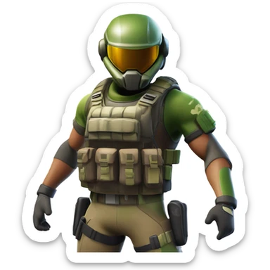 Fortnite Aerial Assault Trooper sticker