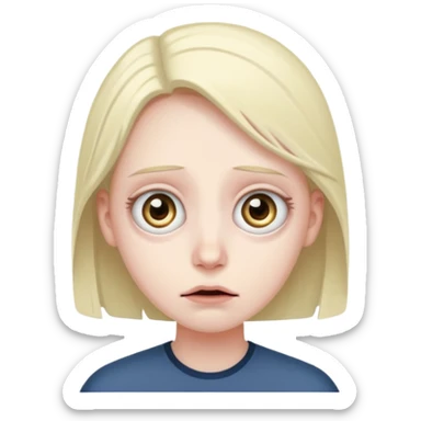 Estaba paralizado con mucho miedo y no me podía mover sticker