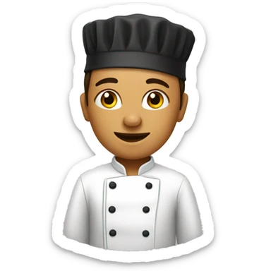 Chef Cicilee signature  sticker