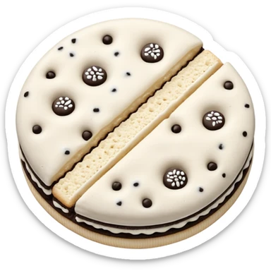 cookies and cream sticker