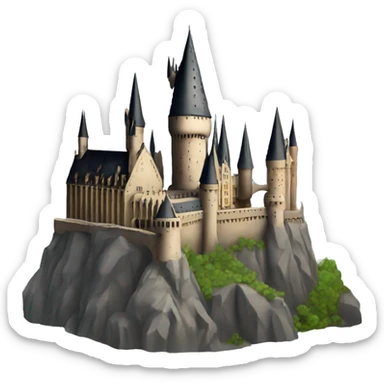 Harry Potter Hogwarts Castle sticker