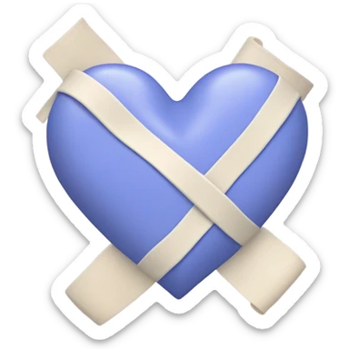 Recolor this ❤️‍🩹 emoji  Periwinkle color  sticker