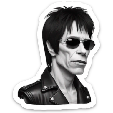 Lux Interior sticker