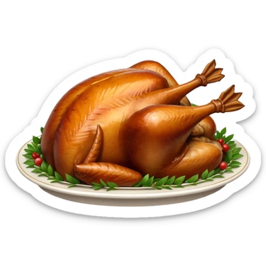 roast turkey sticker