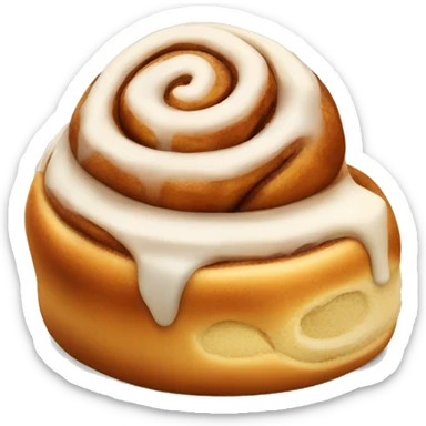 Cinnamon bun sticker