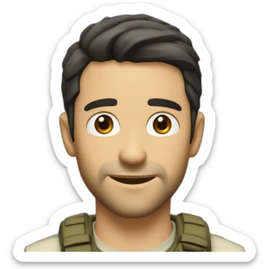 Jack Shephard from the show LOST sticker